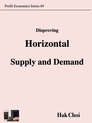 cover image of Disproving Horizontal Supply and Demand